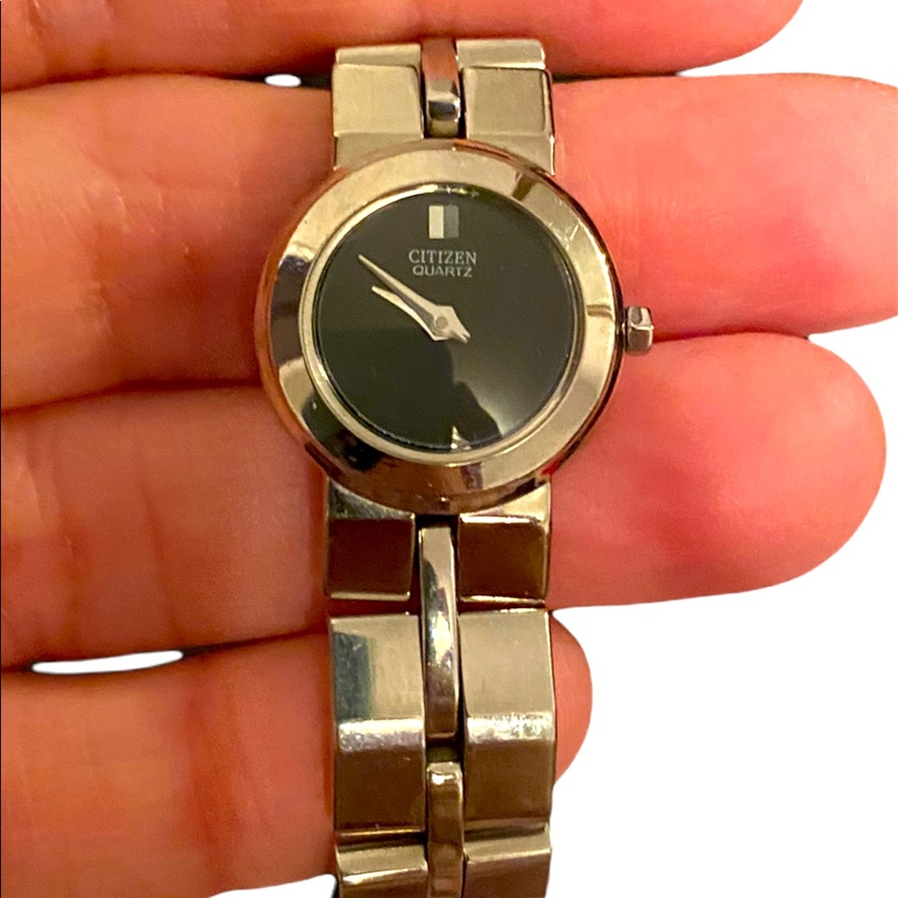 Citizen Watch Women’s Stainless steel black face Jewelry